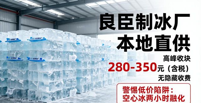 天河良臣制冰厂_天河降温冰块厂_降温冰块质量选择标准