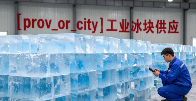 天河工业大冰块批发旺季来了 工厂降温选哪家靠谱
