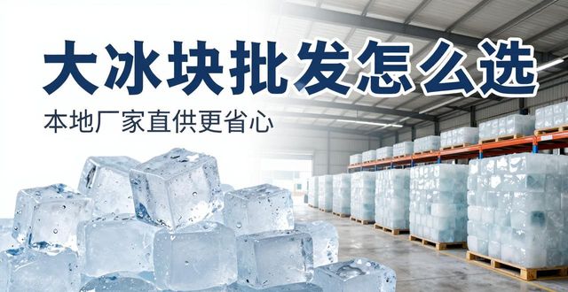 大冰块批发怎么选？天河本地厂家直供更省心