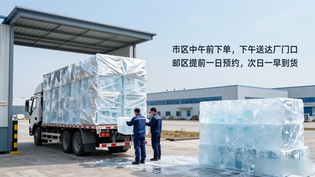 天河工业大冰块采购指南 本地降温冰块哪里找
